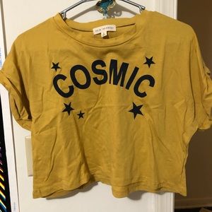 Short sleeve crop top